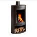 Estufa de leña Oval EcoDesign