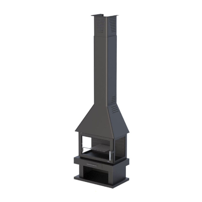 Chimenea de leña Huesca Bronpi