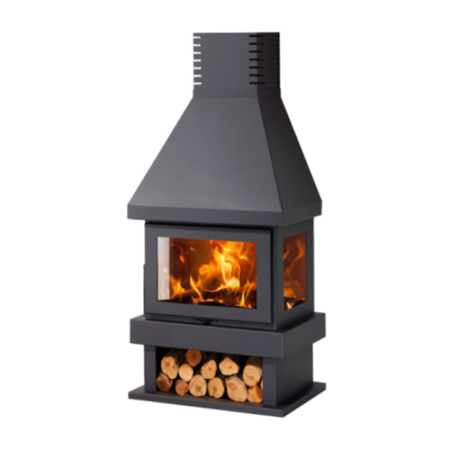 Chimenea metálica de leña Canada EcoDesign Panadero