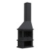 Chimenea de leña Dana