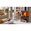 Poêle à bois Coral 3V EcoDesign ambiance