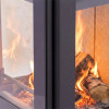 Poêle à bois Allegro 3V design trivision