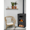 Poêle à bois Bigfire avec four Eider Biomasse ambiance