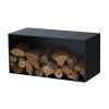 Poêle à bois Charme EcoDesign avec rangement à bois