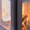 Poêle à bois Condor 3V design trivision