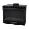 Poêle à bois Insert Koni Iron 80 ventilé en fonte complète
