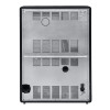 Poêle à granulés Couloir 8 kW Canalisation Plus vue arrière