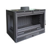 Insert 800 GV double combustion verre gauche
