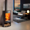 Poêle à bois Oval ecodesign panadero Denia