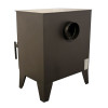 Vue arrière du poêle Jade EcoDesign