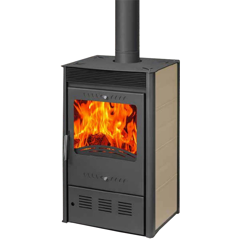 Poêle à bois Dalia Iron ventilé de Eider Biomasse