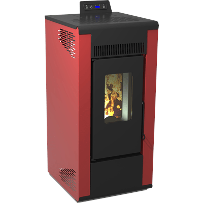 Poêle à granulés Tectro TBH 567 RED