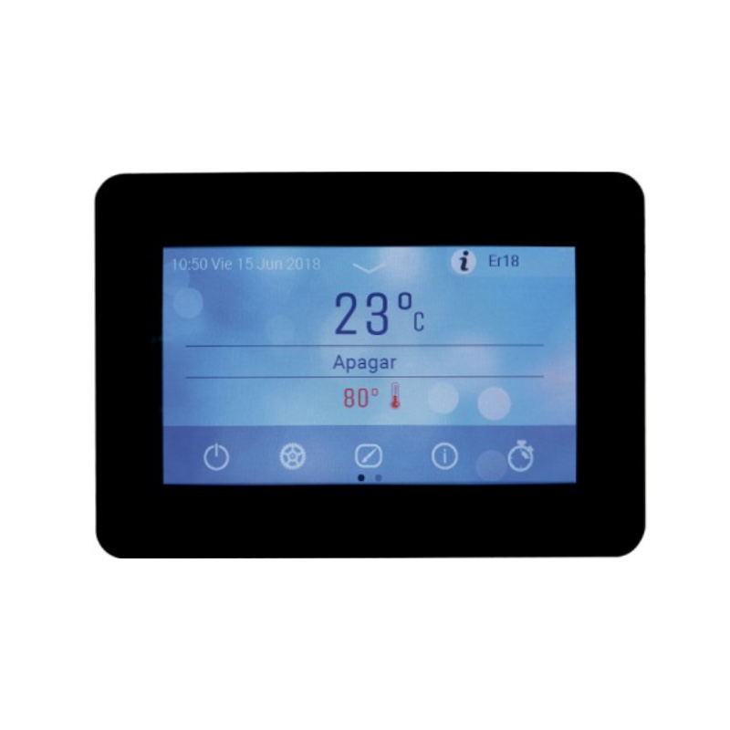 Chaudière à pellets Hydrotex-27 avec écran LCD-TFT Chaudière à pellets Hydrotex-27 avec écran LCD-TFT