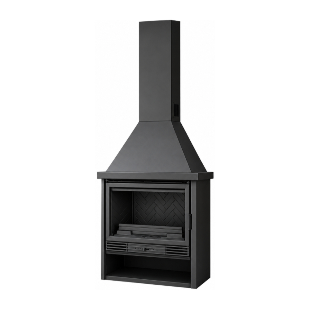 Chimenea de leña Aroa 700 GV Chimenea de leña Aroa 700 GV