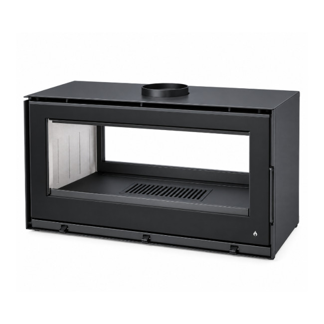 Estufa de leña Cairo 90-D Box interior firetek