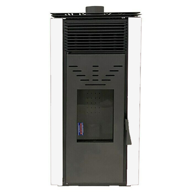 Estufa pellets Cero Ventilada R.E.M Blanco