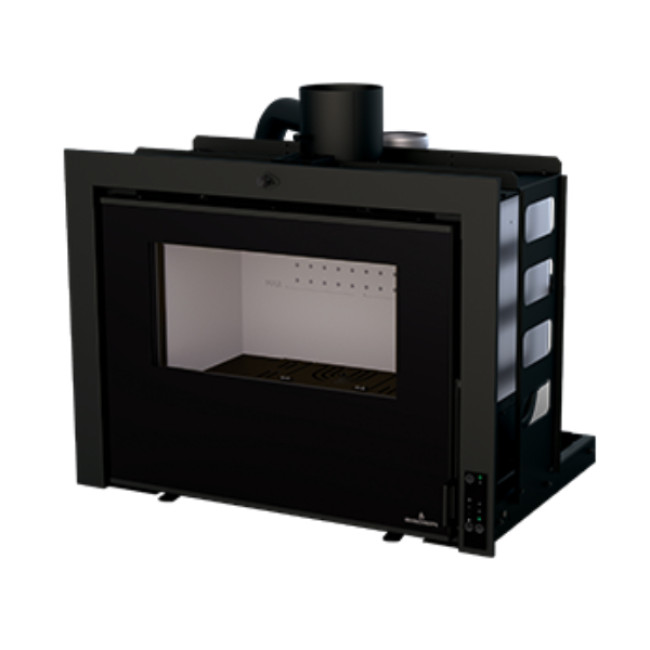 Insertable de leña y pellet con wifi Bronpi