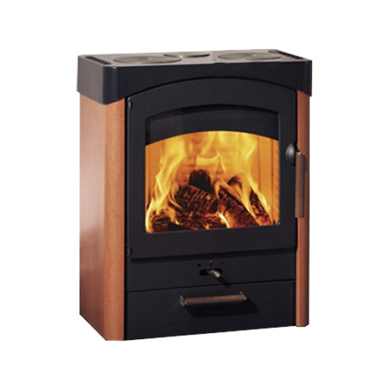 Estufa de lena Pallas con placas de coccion Bosch Marin Climmatic