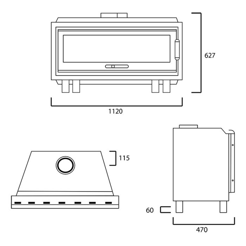 Estufa De Lena Hogar 101 S Ecodesign Climmatic