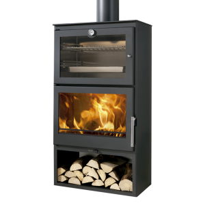 Estufa de leña Panadero Gourmet EcoDesign con horno