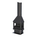Chimenea de leña Lisboa 3C Bronpi