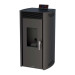 Estufa de pellet Noa Hydro Bronpi color moka