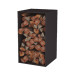 Estufa de leña Cairo 110 Box Bronpi interior vermiculita 