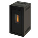 Termoestufa pellets Kilauea de 14 kW blanco