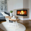 Chimenea de leña 800 cristal derecho Invicta
