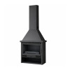 Chimenea de leña Aroa 800 GV