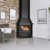 Chimenea de leña Dalí Turbo calefacción para el hogar
