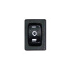 Estufa de leña insertable Cairo 80 con interruptor