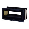 Estufa de leña insertable Cairo 110 Bronpi doble cristal