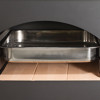Estufa de leña Monza de Bronpi con horno