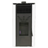 Estufa pellets Cero Ventilada R.E.M Blanco