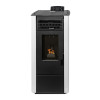 Estufa pellets King 10 kW color blanco