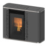 estufa de pellets oshima 7kw gris