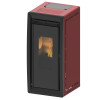 Estufa de pellets Papandayan 9 kW rojo