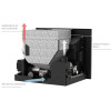 Insert de pellets Feres 12 kW salidas