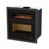 Insertable de leña con horno Denver cristal vision