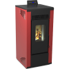 Estufa pellet Tectro TBH 567 RED