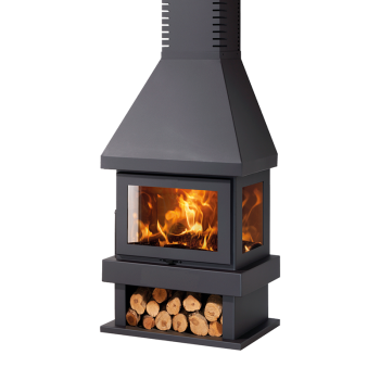 Chimenea metálica de leña Canada EcoDesign