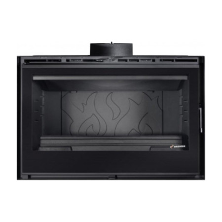 Insertable de leña Saphire 800 cristal negro