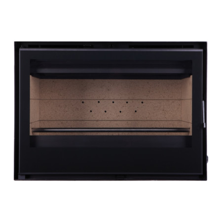 Insertable de leña Aero 900 con cristal negro