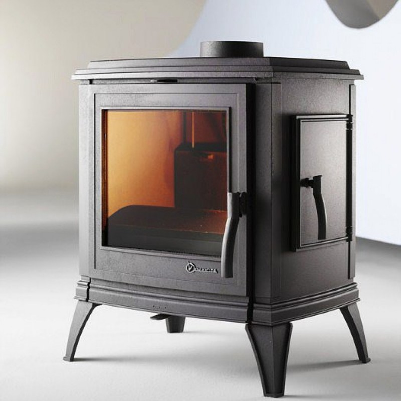 Estufa de leña en hierro fundido Sedan M - Climmatic