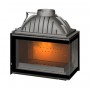 Chimenea hogar 700 Invicta con cristal lateral derecho