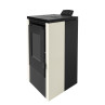Estufa Pellets Elite 7 kW Eider Biomasa vista lateral