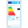 Etiqueta energética estufa LC-32 Zibro