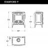 medidas estufa leña Nestor Martin Stanford 9