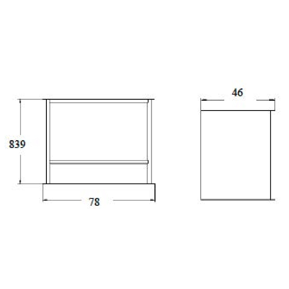 Dimensions du poêle à bois Athira 700 GV Dimensions du poêle à bois Athira 700 GV